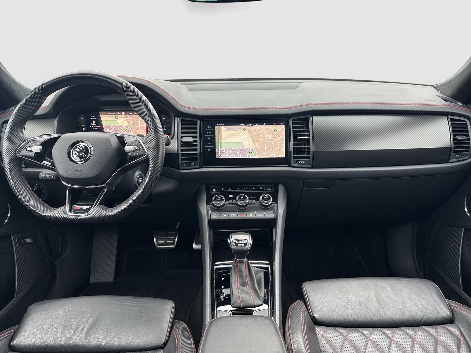 Skoda Kodiaq 2.0 RS 4X4 LEDER PANO AHK 360CAM LM20 NAVI