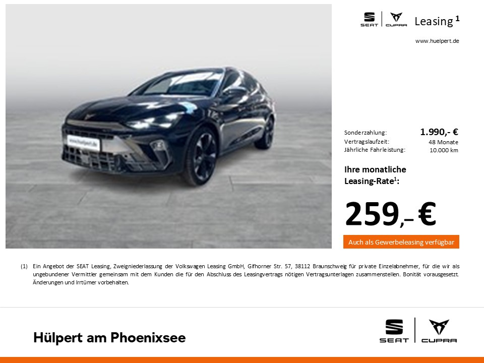 Cupra Leon ST 2.0 CAM ACC LM18 E-KLAPPE NAVI CARPLAY