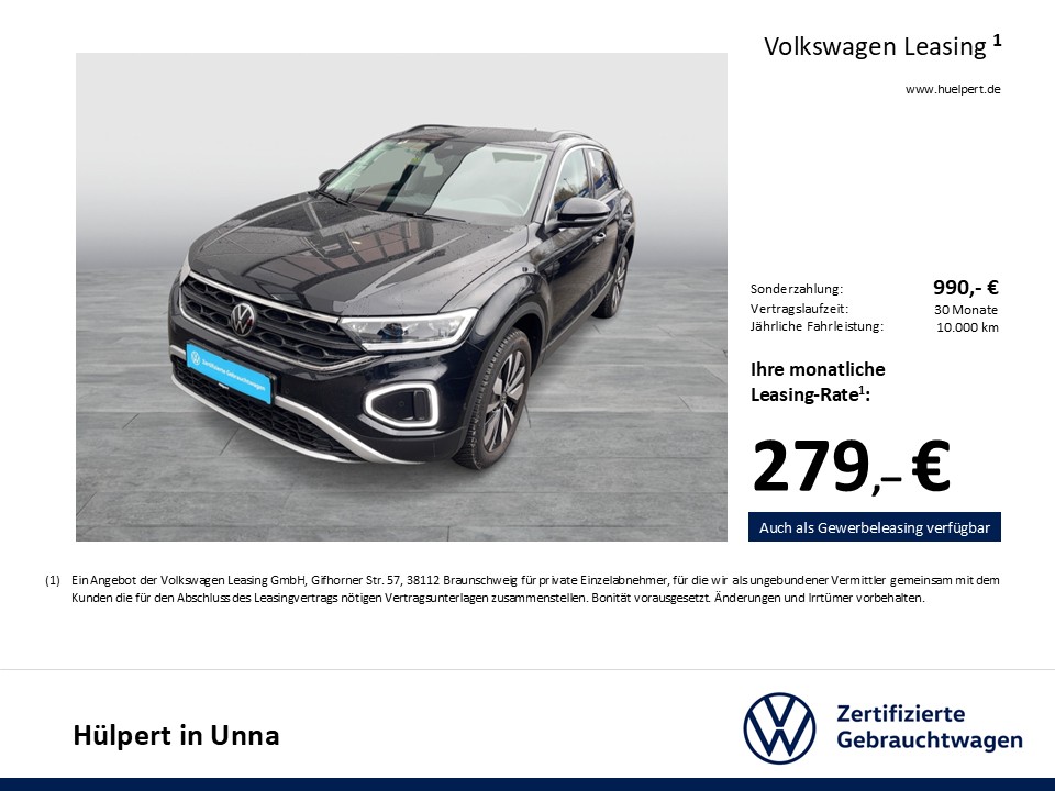 Volkswagen T-Roc 2.0 GOAL AHK CAM ACC LM17 NAVI SITZHEIZUNG