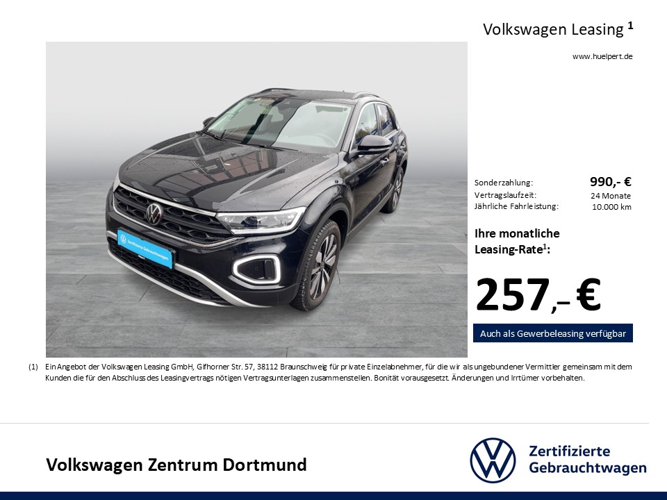 Volkswagen T-Roc 2.0 GOAL AHK CAM ACC LM17 NAVI SITZHEIZUNG
