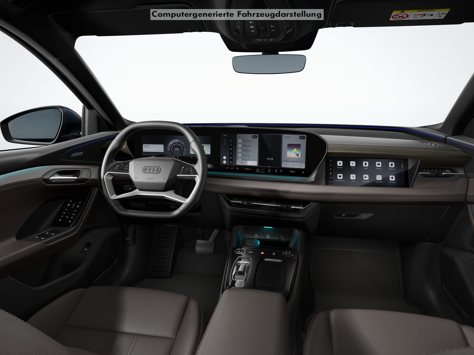 Audi Q6 e-tron performance S LINE BUSINESS PANO B&O AHK