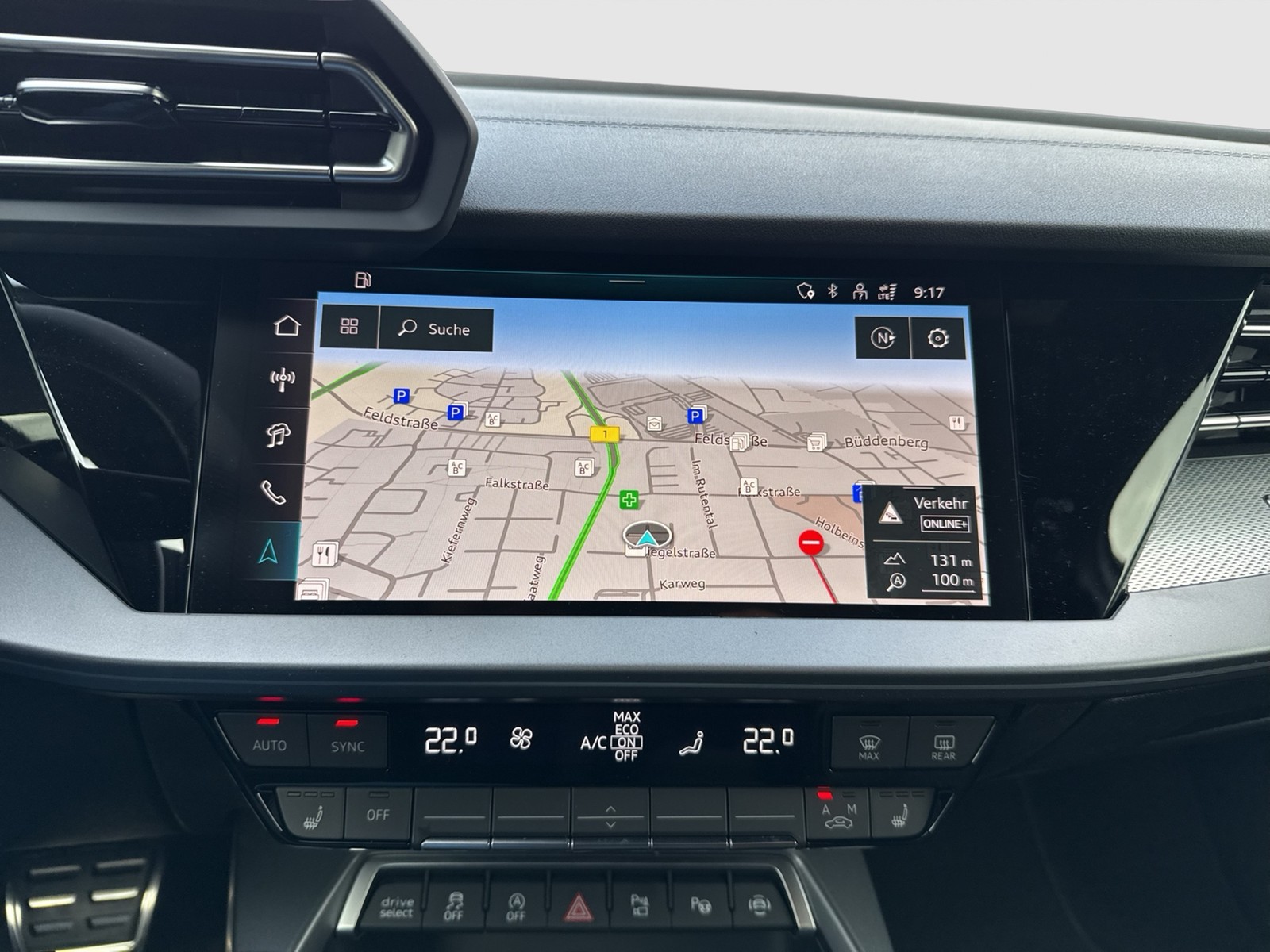 Audi A3 Sportback quattro S LINE BLACKPAK AHK CAM NAVI+