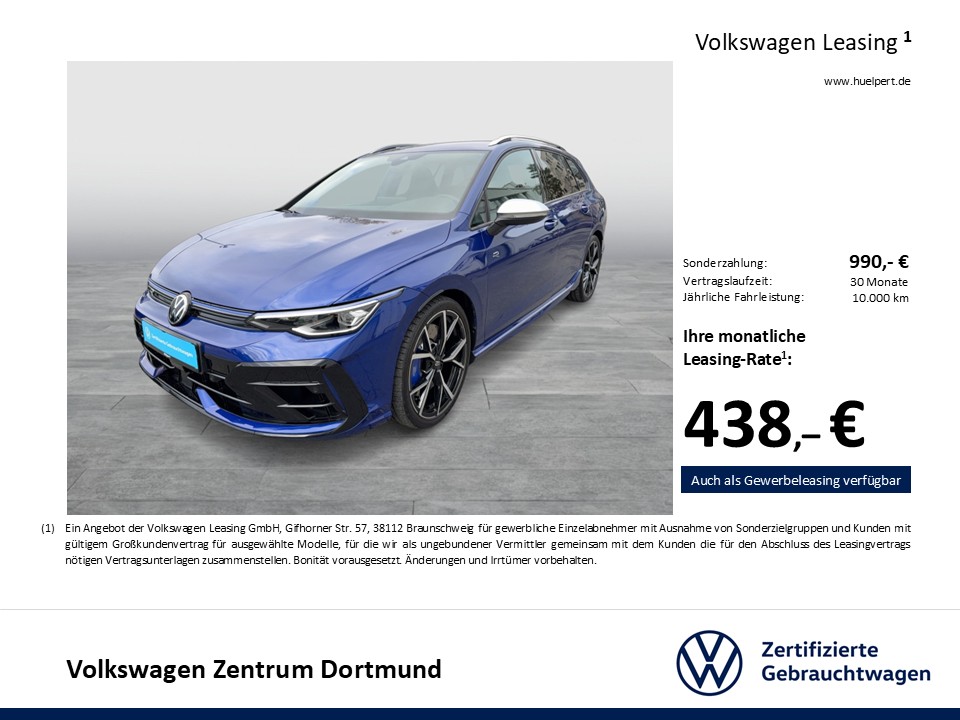 Volkswagen Golf Variant VIII 2.0 R 4X4 FACELIFT CAM ACC 19Z
