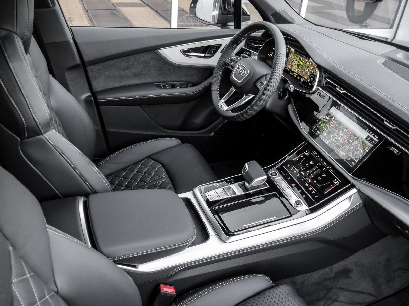 Audi Q7 60 TFSI e quattro tiptronic S Line AHK+B&O+PANO+Allradlenkung+Sitzbelüftung&MassageVorn