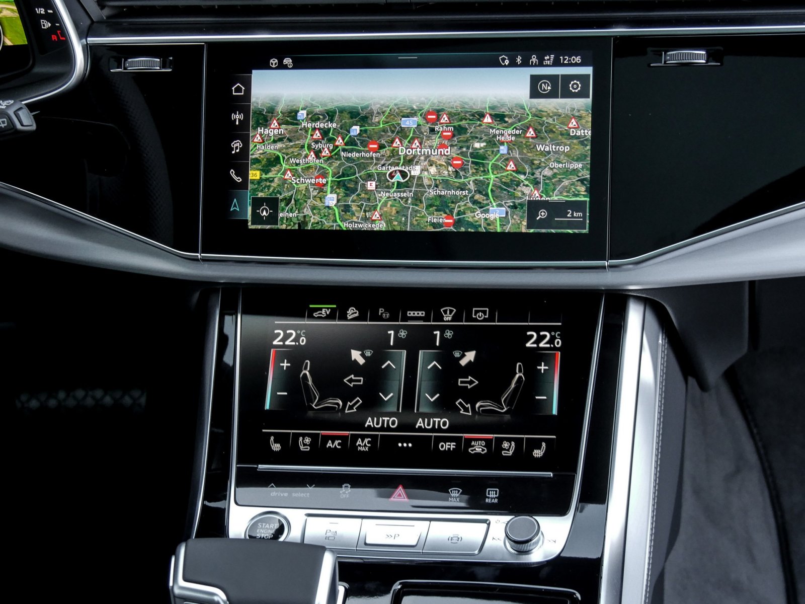 Audi Q7 60 TFSI e quattro tiptronic S Line AHK+B&O+PANO+Allradlenkung+Sitzbelüftung&MassageVorn