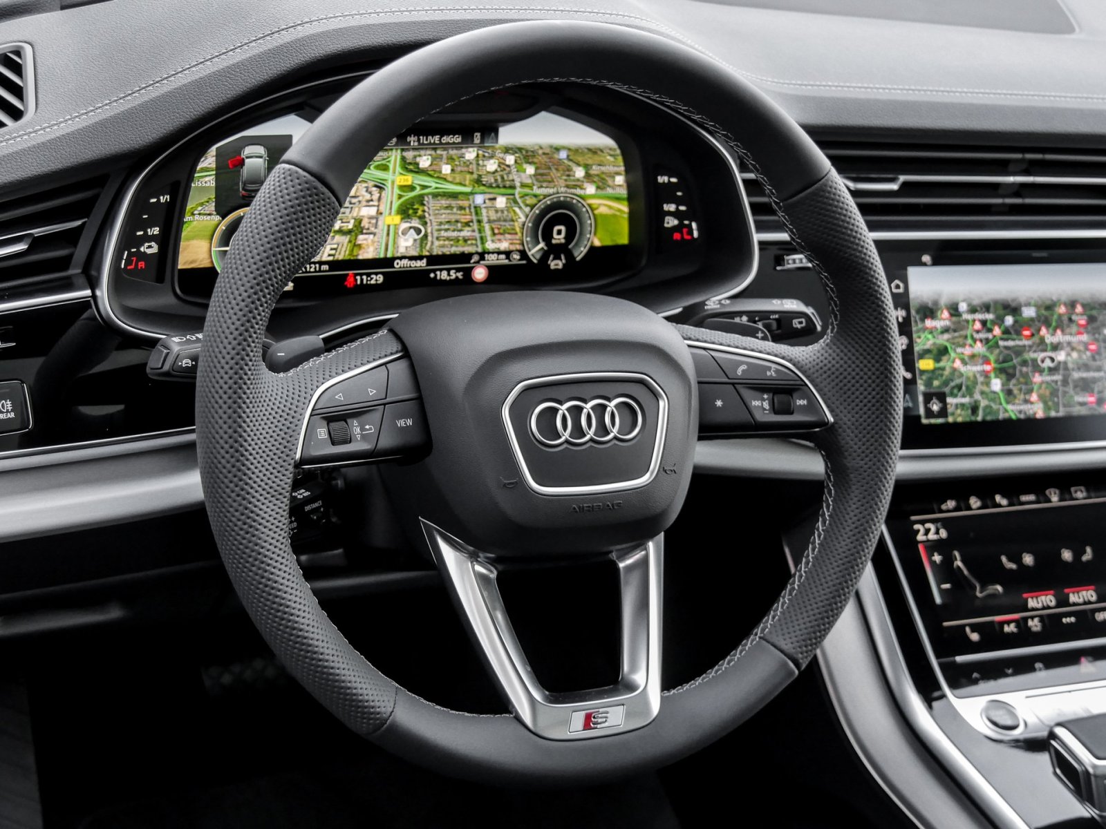 Audi Q7 60 TFSI e quattro S Line AHK+Pano+B&O+AmbienteLichtüaketPlus+HeadUpDisplay