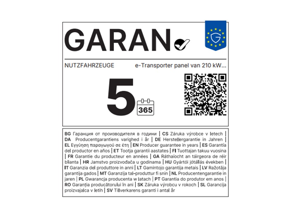 Volkswagen T7 Transporter E KASTEN KR AHK CAM LED
