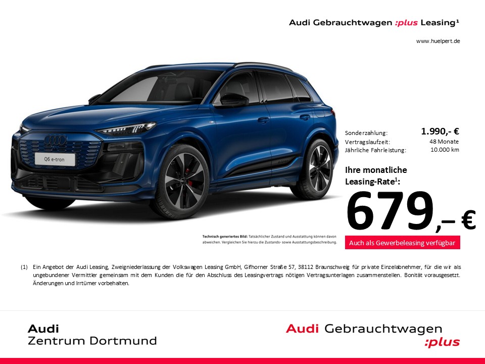 Audi Q6 e-tron quattro S LINE WÄRMEPUMPE B&O AHK LM21