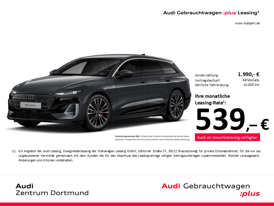 Audi A6 e-tron Avant S LINE WÄRMEPUMPE B&O AHK 360CAM