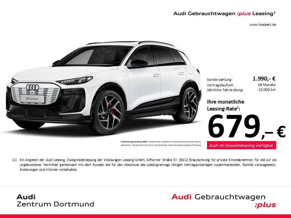 Audi Q6 e-tron quattro S LINE WÄRMEPUMPE PANO B&O AHK