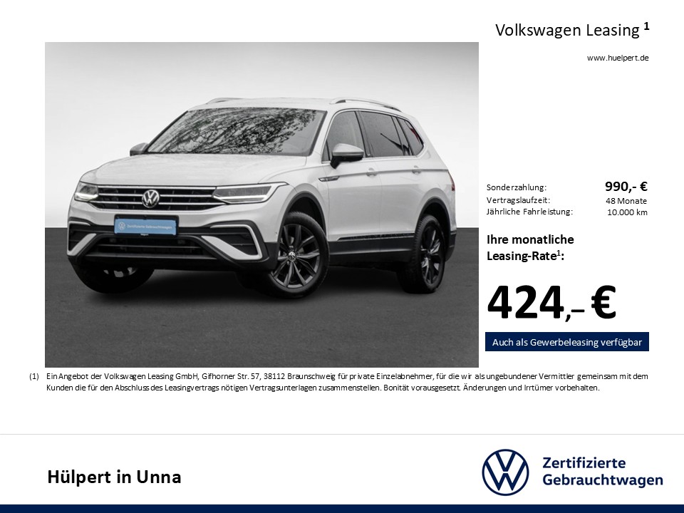 Volkswagen Tiguan Allspace 1.5 MOVE 7SITZE AHK 360°CAM LM18