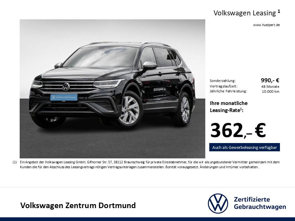 Volkswagen Tiguan Allspace 2.0 LIFE 7SITZE AHK CAM ACC LM18