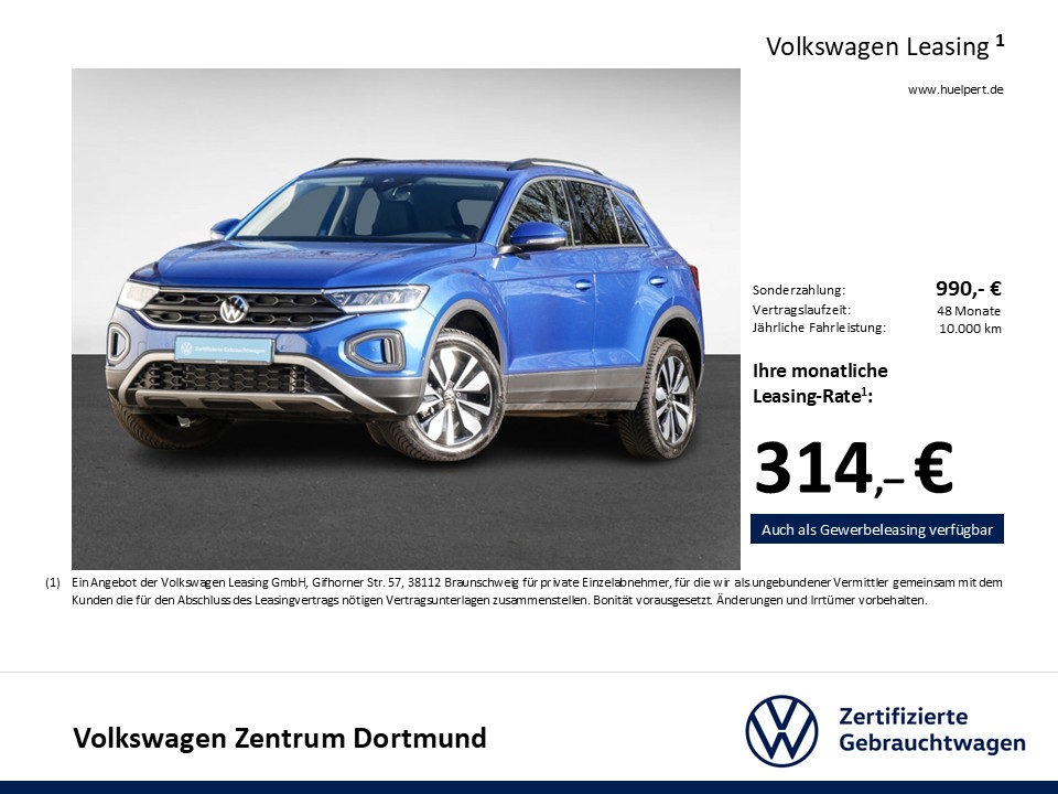 Volkswagen T-Roc 2.0 MOVE STANDHZ. CAM ACC LM17 NAVI SITZHZ