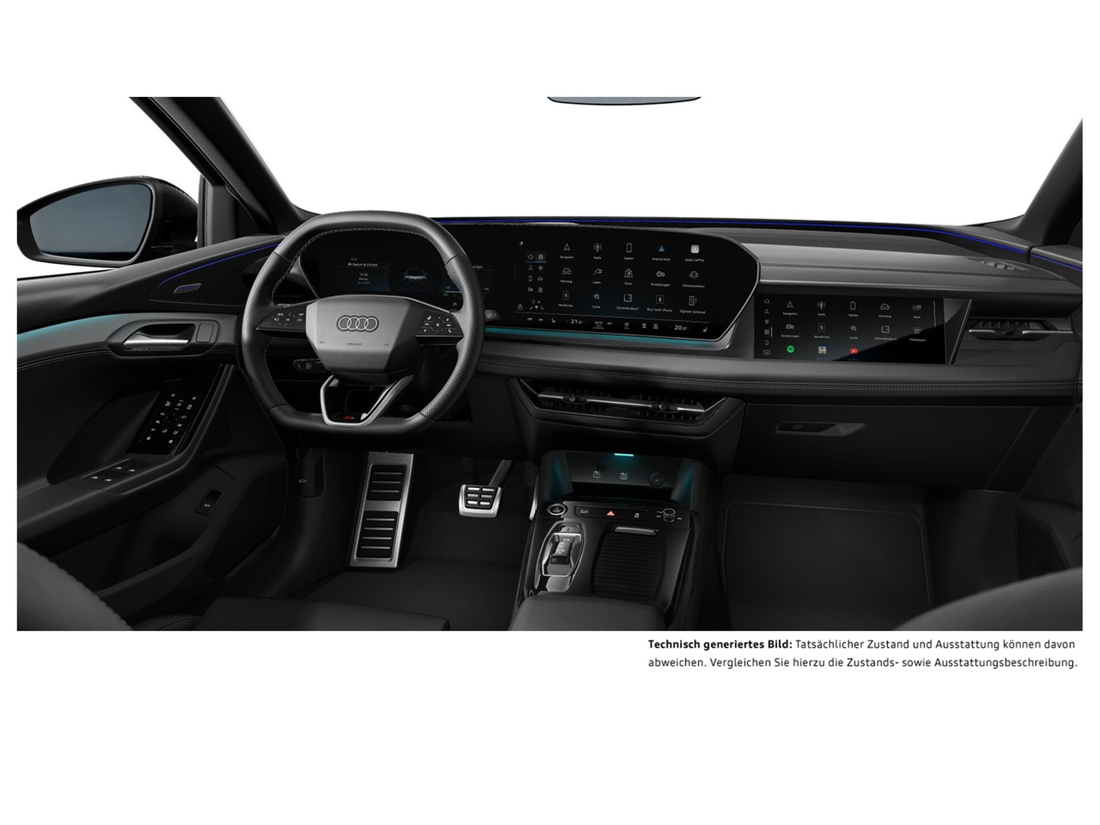 Audi Q6 e-tron quattro S LINE B&O AHK 360CAM ACC LM20