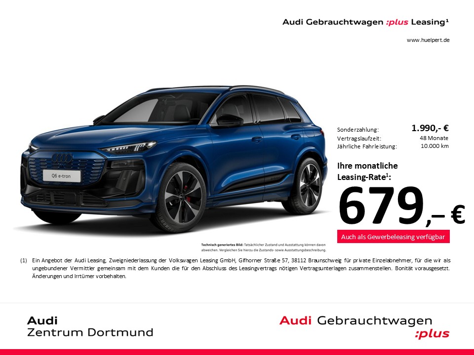 Audi Q6 e-tron quattro S LINE WÄRMEPUMPE PANO B&O AHK