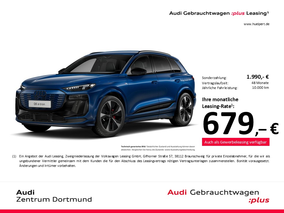 Audi Q6 e-tron quattro S LINE WÄRMEPUMPE B&O AHK LM21