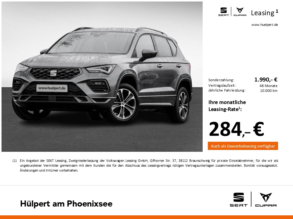 Seat Ateca 2.0 FR AHK CAM LM17 E-KLAPPE NAVI SITZHEIZ