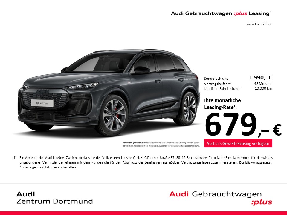 Audi Q6 e-tron quattro S LINE WÄRMEPUMPE B&O AHK LM21