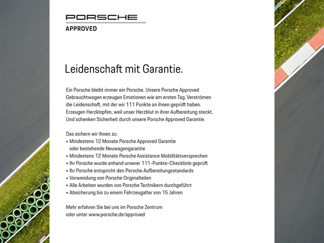 Porsche Cayenne Coupe Luftfederung Spurwechselassistent