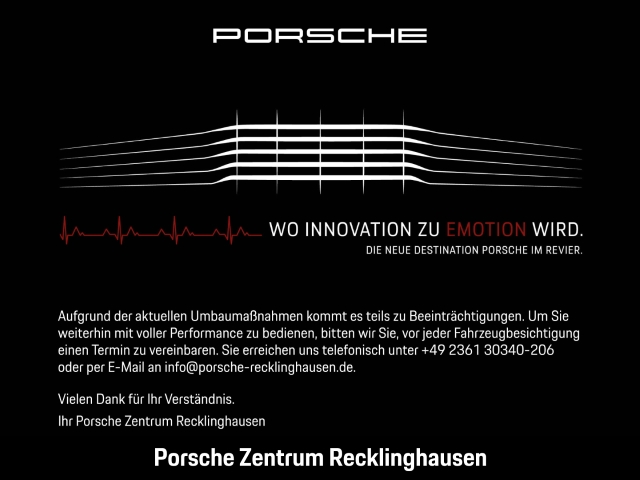 Porsche 991 911 Targa 4 Komfortpaket BOSE ACC Sportabgas