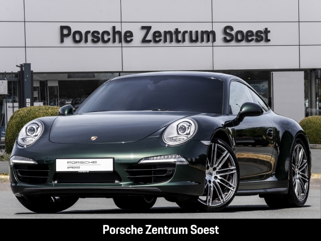 Porsche 991 Carrera 4/PTS: oakgrün/Sport-Chrono/BOSE