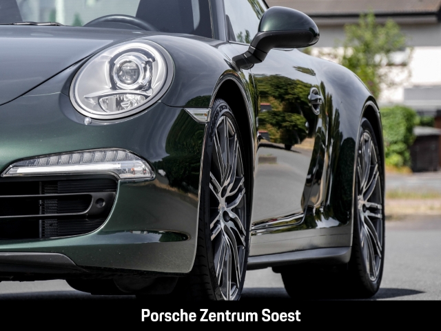 Porsche 991 Carrera 4/PTS: oakgrün/Sport-Chrono/BOSE