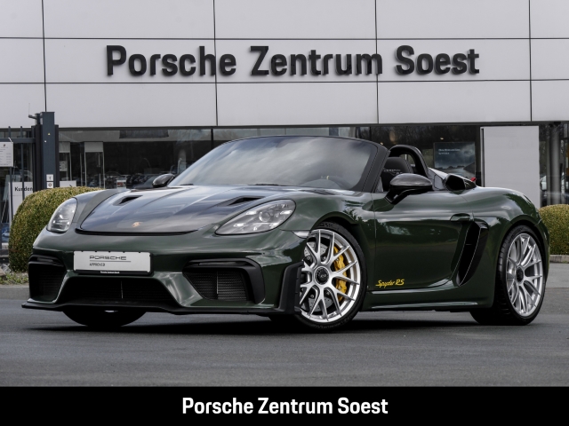 Porsche 718 Spyder RS/schwarzoliv/Weissach/Keramik/BOSE