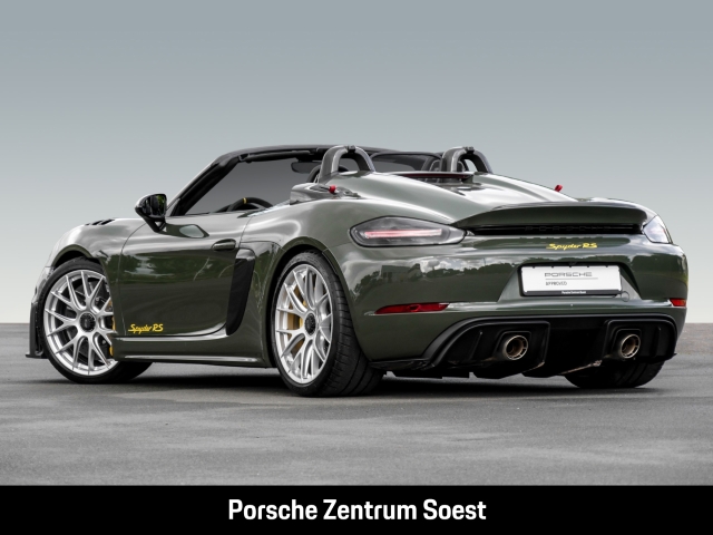 Porsche 718 Spyder RS/schwarzoliv/Weissach/Keramik/BOSE