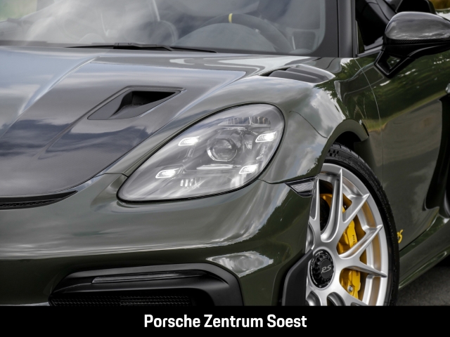 Porsche 718 Spyder RS/schwarzoliv/Weissach/Keramik/BOSE