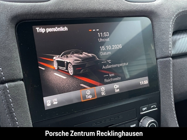 Porsche 718 Spyder RS Weissach-Paket Liftsystem-VA BOSE