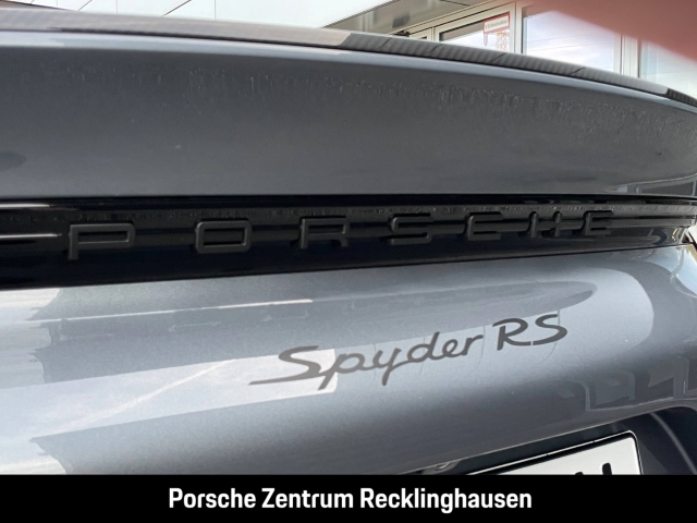 Porsche 718 Spyder RS Weissach-Paket Liftsystem-VA BOSE