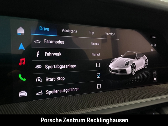 Porsche 992 911 Carrera Cabrio Sportabgas Surround-View