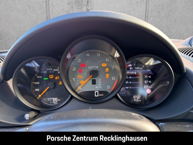 Porsche Cayman 718 GT4 Clubleder Sportabgas PCCB Vollschale