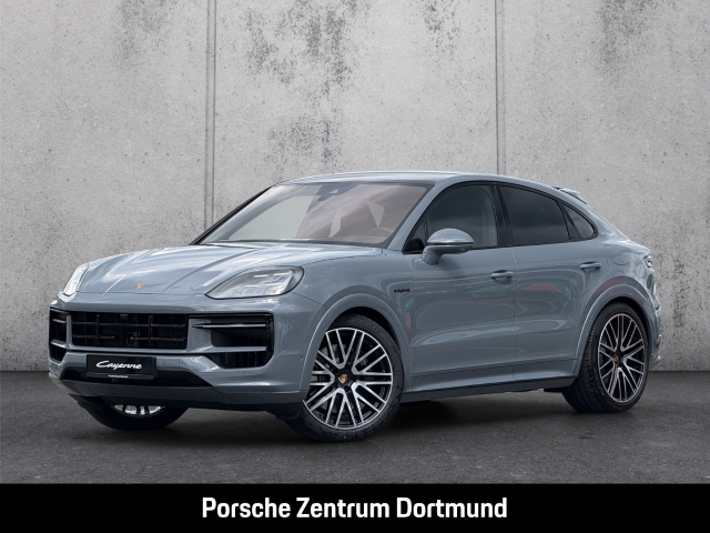 Porsche Cayenne S E-Hybrid Coupe Arktikgrau HA-Lenkung