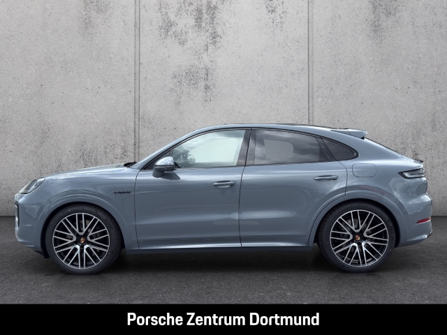 Porsche Cayenne S E-Hybrid Coupe Arktikgrau HA-Lenkung