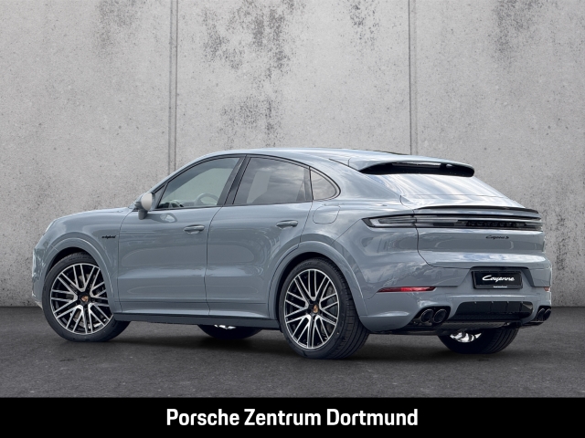 Porsche Cayenne S E-Hybrid Coupe Arktikgrau HA-Lenkung
