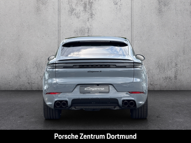 Porsche Cayenne S E-Hybrid Coupe Arktikgrau HA-Lenkung