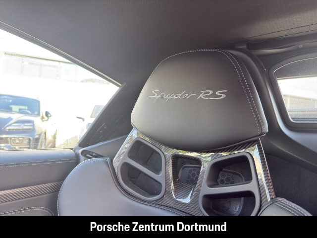Porsche 718 Spyder RS Liftsystem Vorderachse BOSE LED