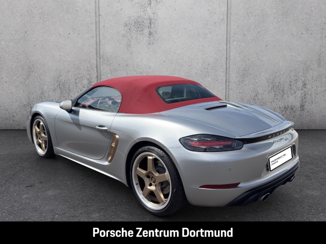 Porsche Boxster 25 Jahre Sportabgasanlage Rückfahrkamera