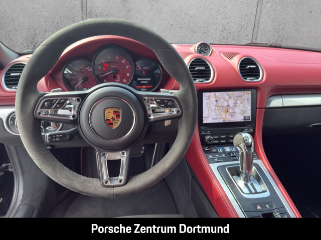 Porsche 718 Spyder Sportabgas Verdeck-Rot BOSE 5.767 km