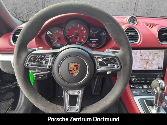 Porsche 718 Spyder Sportabgas Verdeck-Rot BOSE 5.767 km