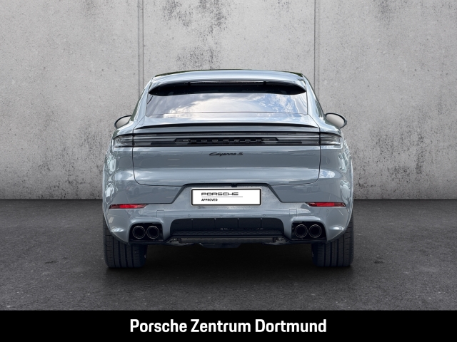 Porsche Cayenne S E-Hybrid Coupe Arktikgrau HA-Lenkung