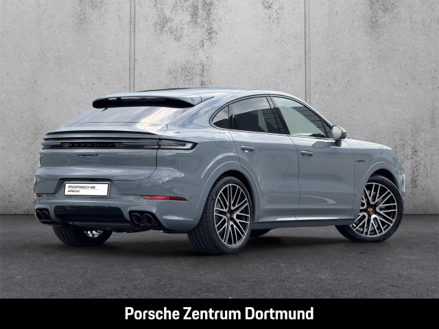 Porsche Cayenne S E-Hybrid Coupe Arktikgrau HA-Lenkung