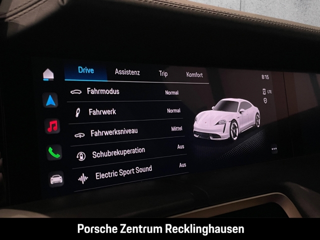 Porsche Taycan Turbo Burmester Nachtsicht Head-Up PDCC